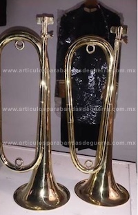 Corneta de latón reglamentaria